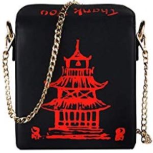 Chinese “Take-Out” Thank You Bag. (Purse)